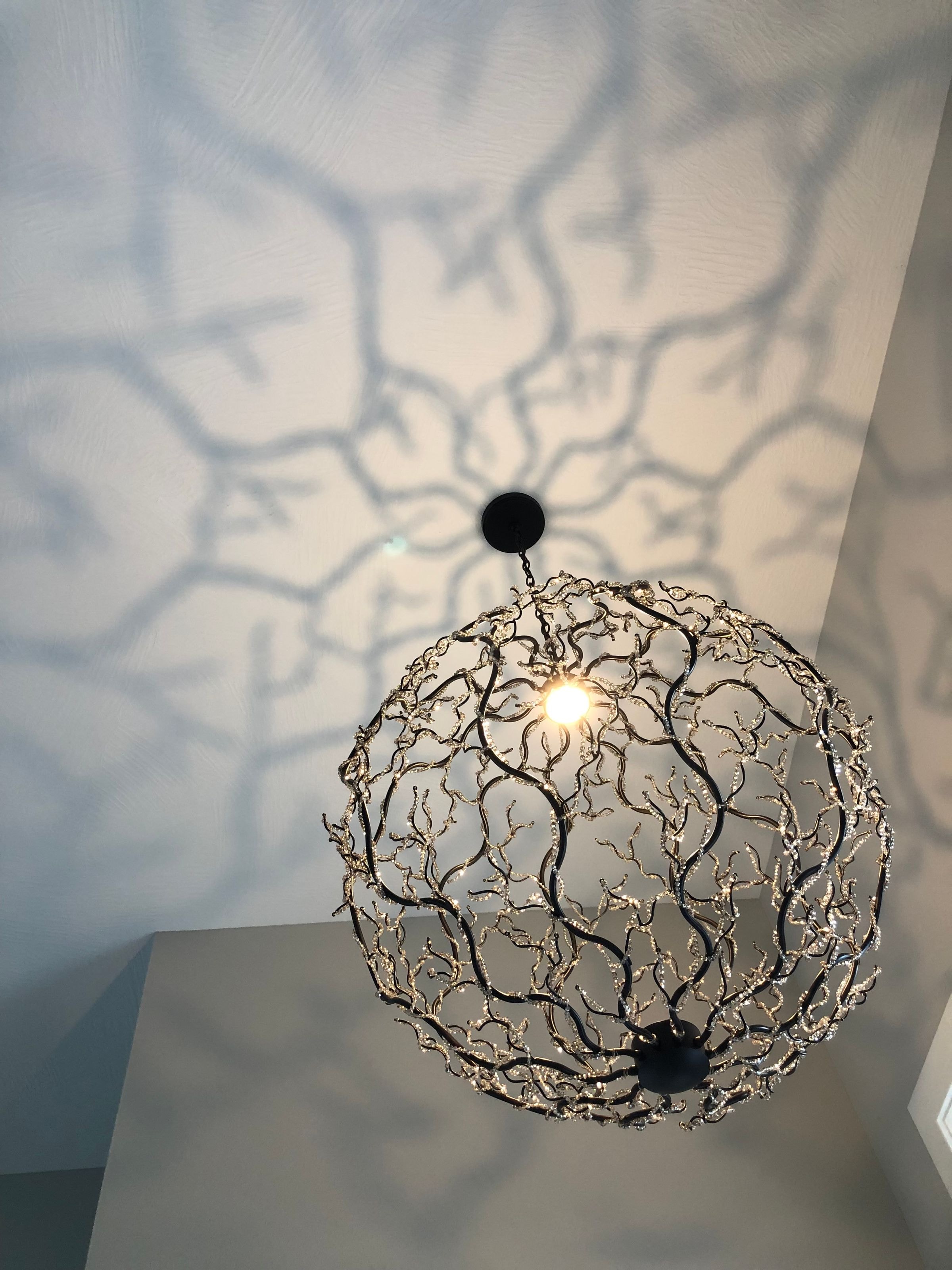 Branch Sphere Pendant Installation