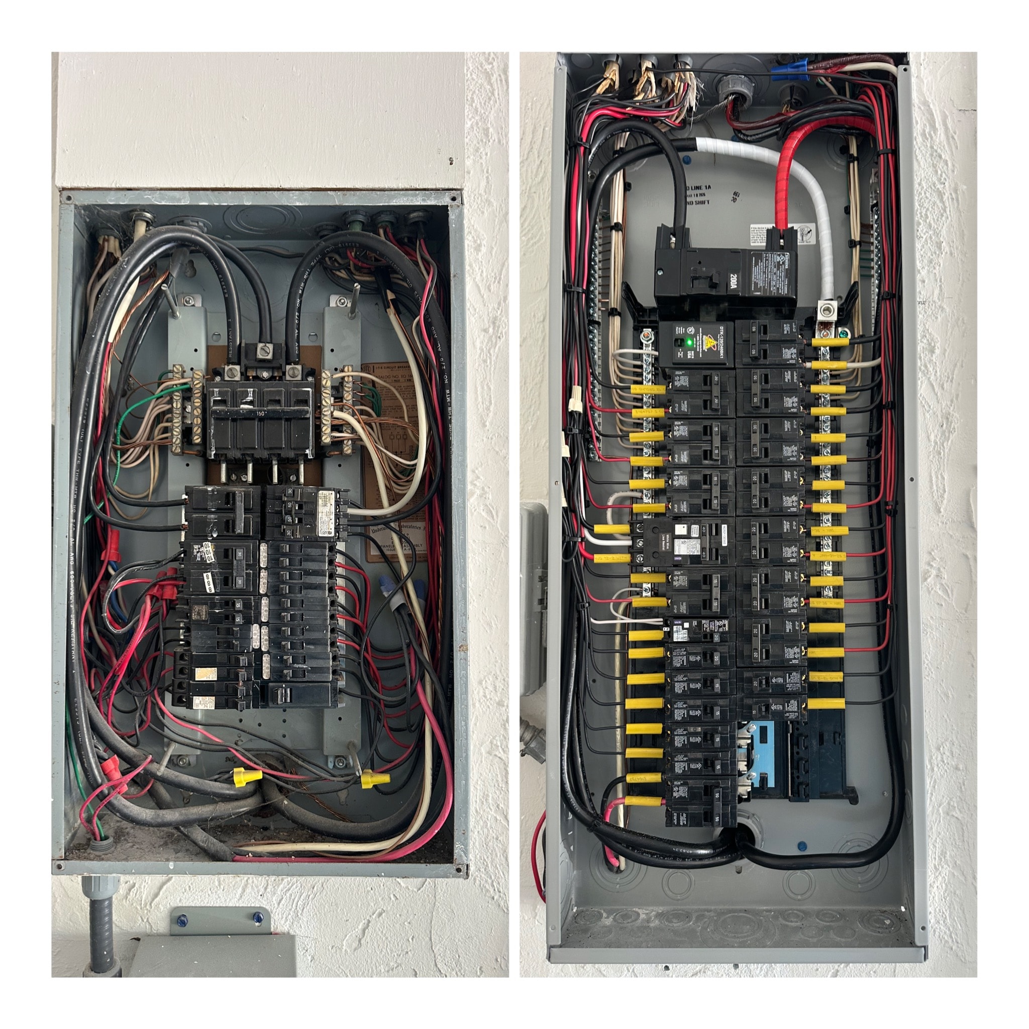 Panel Upgrade — Before & After